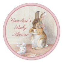 Beatrix Potter Baby Shower DIY Cupcake Toppers