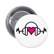 Beats of love Button