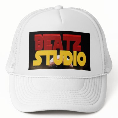 Beats Studio White Cap Mesh Hats by beatzstudio
