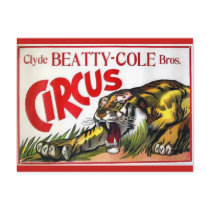 Beatty Cole Circus Post Card
