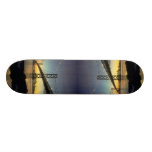 Beau coucher du soleil : Pont de baie, San Francis Plateaux De Skateboards Customisés