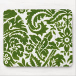 Beau Flowers Green Mousepad