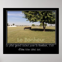 Beau jour  dans le  parc affiches