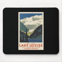 Beau Lake Louise Tapis De Souris