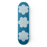 Beau Snored-The Six Pointed Skateboard-BLUE
