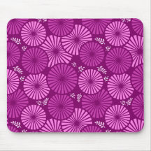 Beau, violet rétro mousepad tapis de souris