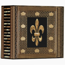 Beaucarnot Diva Fleur 3 Ring Binder