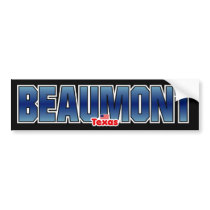 Beaumont Bumper Bumper Stickers