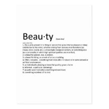 Beauté Carte Postale