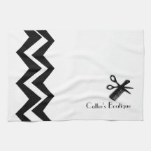 Beautician / Barber Custom Name  Towels