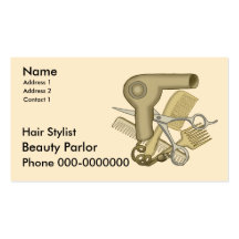 Beautician Business Card