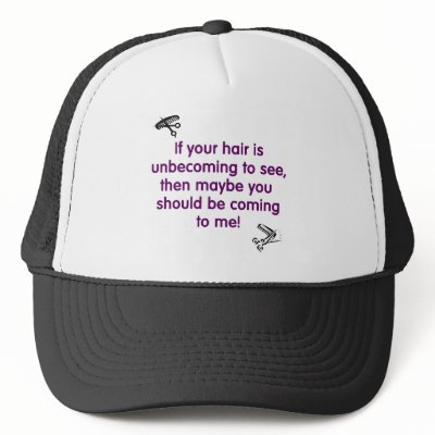 Beautician Hat by occupationtshirts