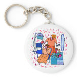 Beautician Keychain
