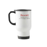 Beautician out of hairspray Mug