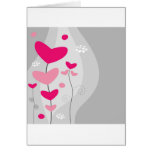 Beautiful Abstract Flowers Karte