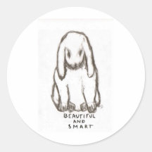 Beautiful and Smart Sticker