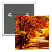 Beautiful Autumn Day Button