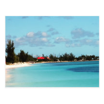 Beautiful Bahamian Beach Post Card
