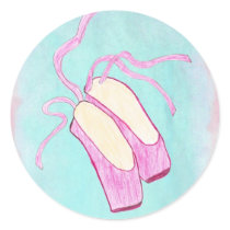 Beautiful Ballet Shoes Sticker