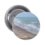 Beautiful beach pinback buttons