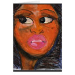 Beautiful Black Eyes Greeting Cards