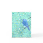 Beautiful Bluebird Notecard