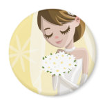 Beautiful Brides magnets
