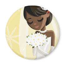 Beautiful Brides Fridge Magnet