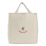 Beautiful Bridesmaid Tote Embroidered Bag