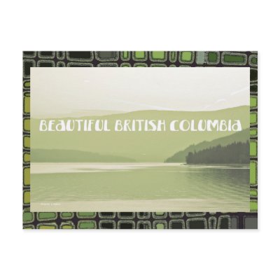Beautiful British Columbia Canada scenic Postcards by JayneLogan