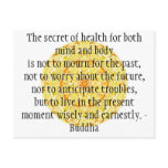 Beautiful Buddhist Quote with Vibrant Mandela Post Cards