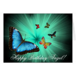 Beautiful Butterfly Journey Happy Birthday Card