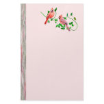 Beautiful Cardinals Customized Stationery