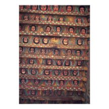 Beautiful Ceiling of Debre Birhan Selassie Church Announcements