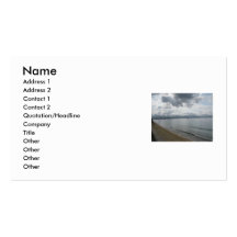 Beautiful Clouds and the Sea Business Cards