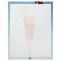 Beautiful Cocktail Letterhead Template