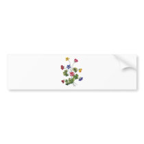 Beautiful Colourful Embroidered Wood Sorrel