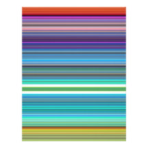 beautiful colourful stripes personalized letterhead