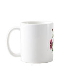 Beautiful Cosmos Flowers in Crewel Embroidery Coffee Mugs