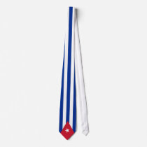 Beautiful Cuba Flag Neck Ties