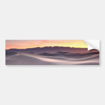 Beautiful Desert Sunrise Bumper Sticker