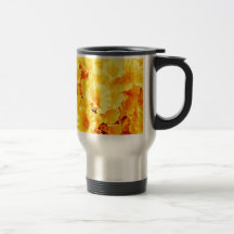 Beautiful Design Art Flowers Floral Flowers Colour Mugs