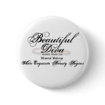 Beautiful Diva Button