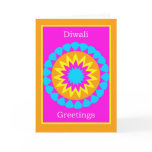 Beautiful Diwali Rangoli Card