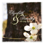 Beautiful Dogwood Wedding Invitation v3