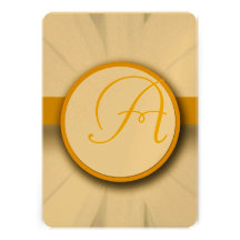 Beautiful Elegant Daisy Wedding Invitation