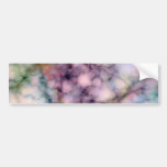 Beautiful Fantasy Coloured Marble Abstract Designs Bumper Stickers