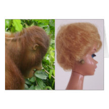 Beautiful Female Hairdo Cards