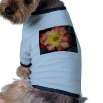 Beautiful Floribunda 'Orangeade' Dog T-shirt