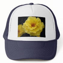 Beautiful Floribunda, yellow Mesh Hats